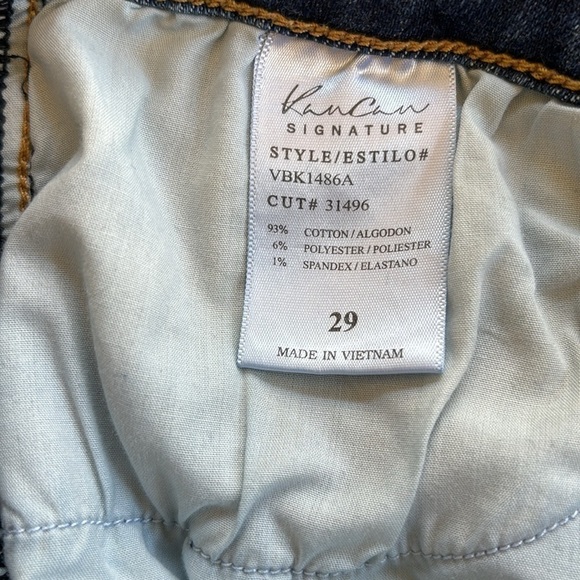 Kancan Estilo Skinny‎ Medium Wash Distressed Denim Jeans Size 29 - Picture 9 of 9